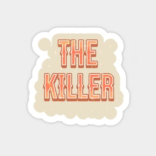 Killer Text vintage Sticker